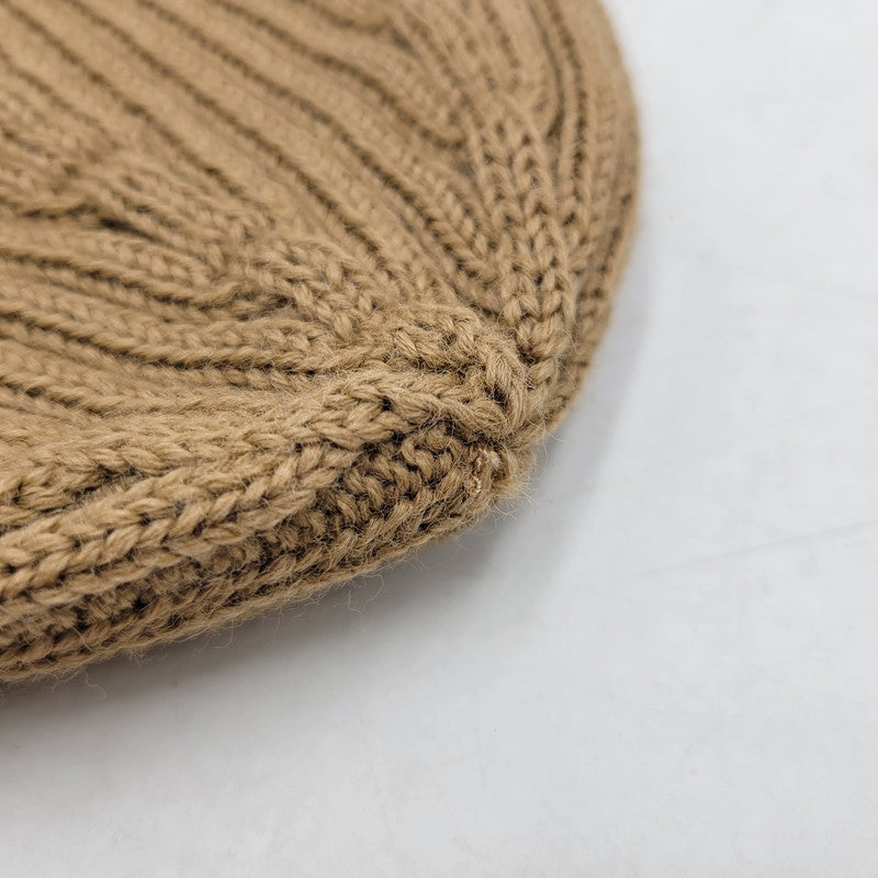 【中古品】【メンズ/レディース】 LM06111KT1022 FOX HEAD PATCH RIBBED BEANIE フォックス ヘッド パッチ リブド ビーニー 帽子 185-260217-cs-11-izu サイズ:F カラー:ブラウン 万代Net店
