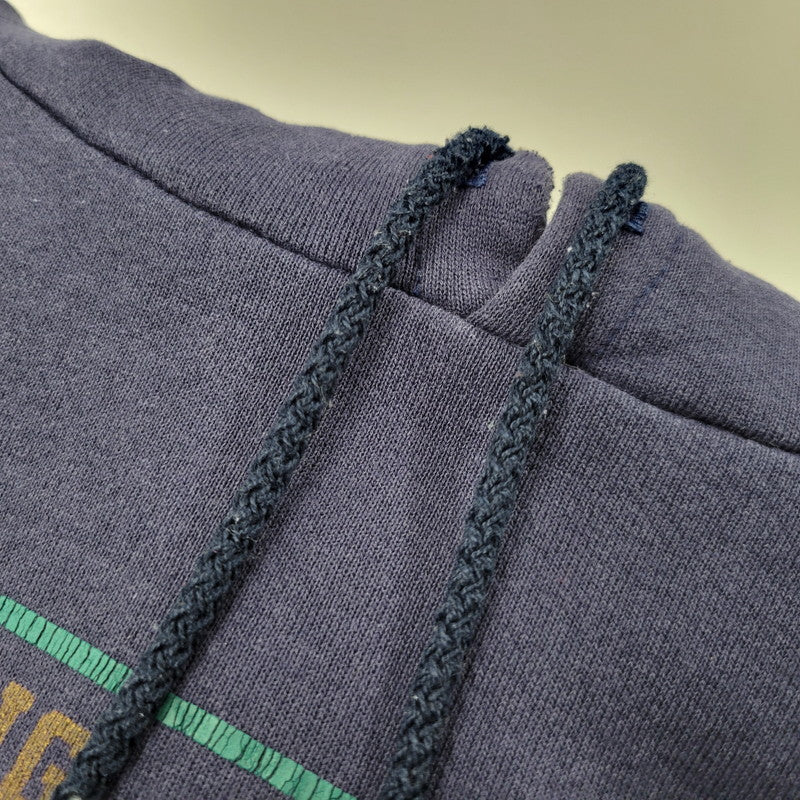 【現状渡し品】【メンズ】 JANSPORT ジャンスポーツ BUDWEISER 2-TONE HOODED SWEATSHIRT フーデッド スウェットシャツ USA製 c1992 パーカー 長袖 トップス 146-260218-as-17-izu サイズ:XL カラー:ネイビー×グリーン 万代Net店
