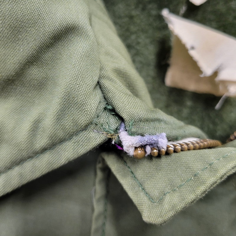 【現状渡し品】【メンズ】 U.S.NAVY ユーエスネイビー TALONジッパー 60-70S A-2 DECK JACKET エーツー デック ジャケット アウター 146-260217-cs-20-izu サイズ:不明 カラー:カーキ 万代Net店