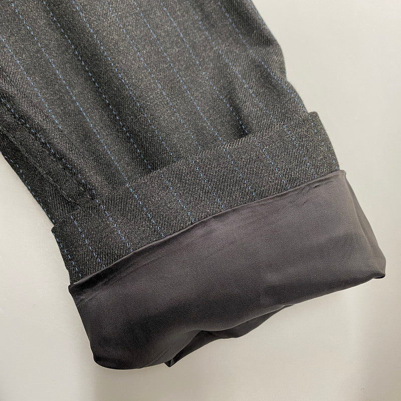 【中古品】【メンズ】 ME53FD223 00~10’S STRIPE WOOL 3B TAILORED JACKET ストライプ ウール スリーボタン テーラード ジャケット アウター 140-260219-cs-04-izu サイズ:2 カラー:チャコール 万代Net店
