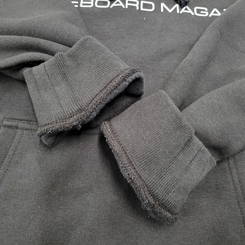 【中古美品】【メンズ】 TH8501 MAG LOGOマグ ロゴ HOODIE フーディー パーカー トップス 142-260218-mh-05-izu サイズ:L カラー:ブラック 万代Net店