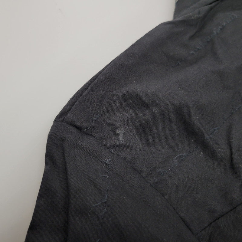 【中古美品】【レディース】 DAMAGE STRIPE DRESS SHIRT ダメージ ストライプ ドレス シャツ トップス 168-260219-kh-02-izu サイズ:38 カラー:ブラック 万代Net店