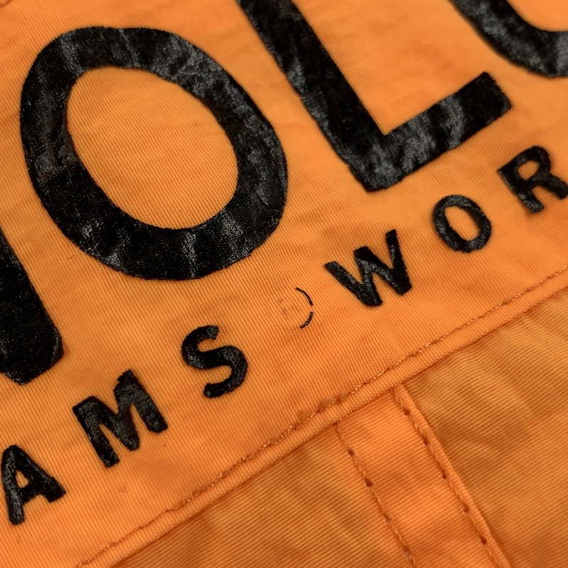 【中古品】【メンズ】 JAMS WORLD ジャムズワールド NYLON JACKET ナイロンジャケット USA製 アウター 146-260220-as-04-izu サイズ:M カラー:オレンジ 万代Net店