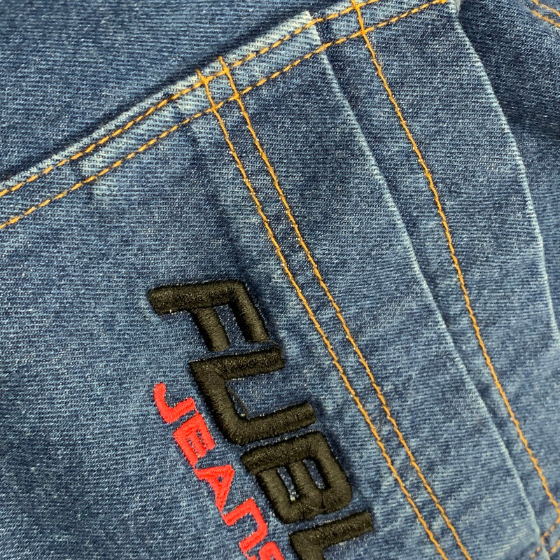 【中古品】【メンズ】 FUBU JEANS フブ ジーンズ BAGGY DENIM PANTS バギー デニム パンツ ズボン ボトムス 157-260221-ya-05-izu サイズ:40 カラー:インディゴ 万代Net店