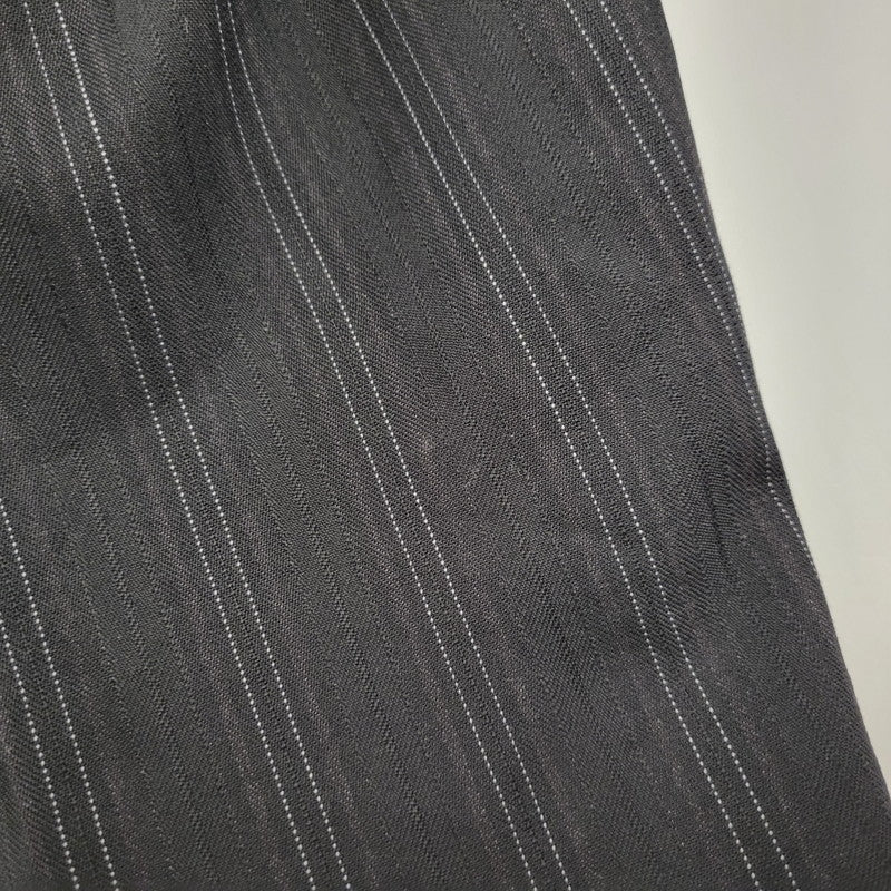 【中古品】【メンズ】 A.A.R アール STRIPE TAILORED JACKET&SLACKS PANTS ストライプ テーラードジャケット&スラックスパンツ セットアップ 140-260222-yn-06-izu サイズ:L カラー:ブラック 万代Net店