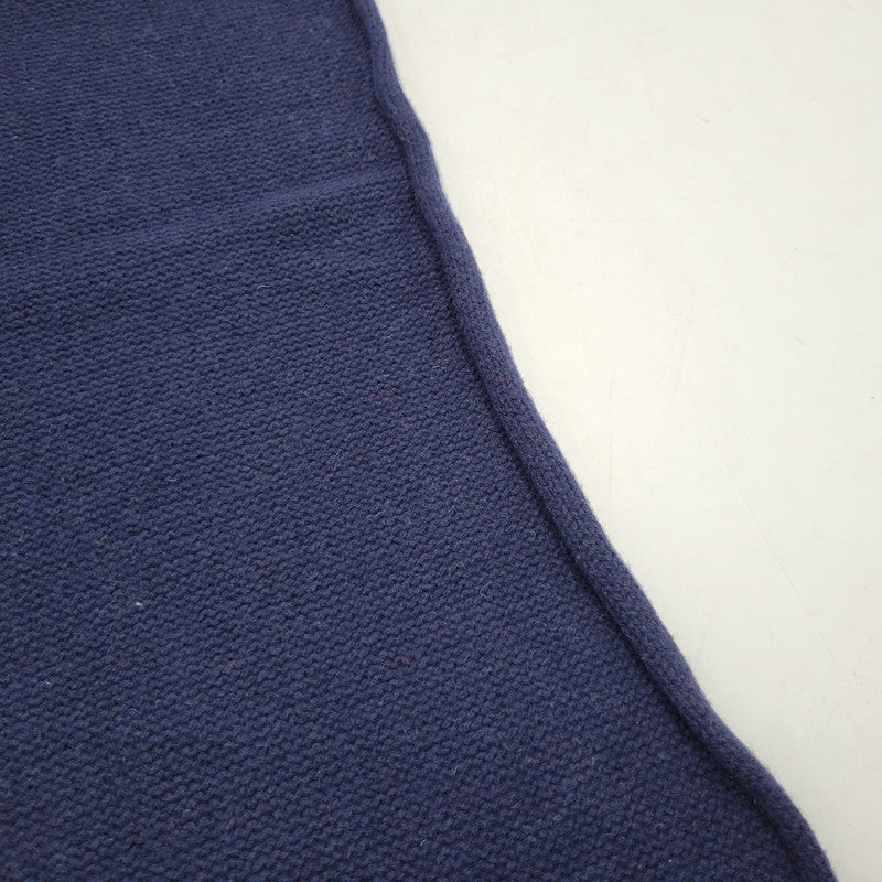 【中古品】【メンズ/レディース】 NORDIC WOOL MUFFLER ノルディック ウール マフラー 187-260303-ya-02-izu カラー:ネイビー 万代Net店