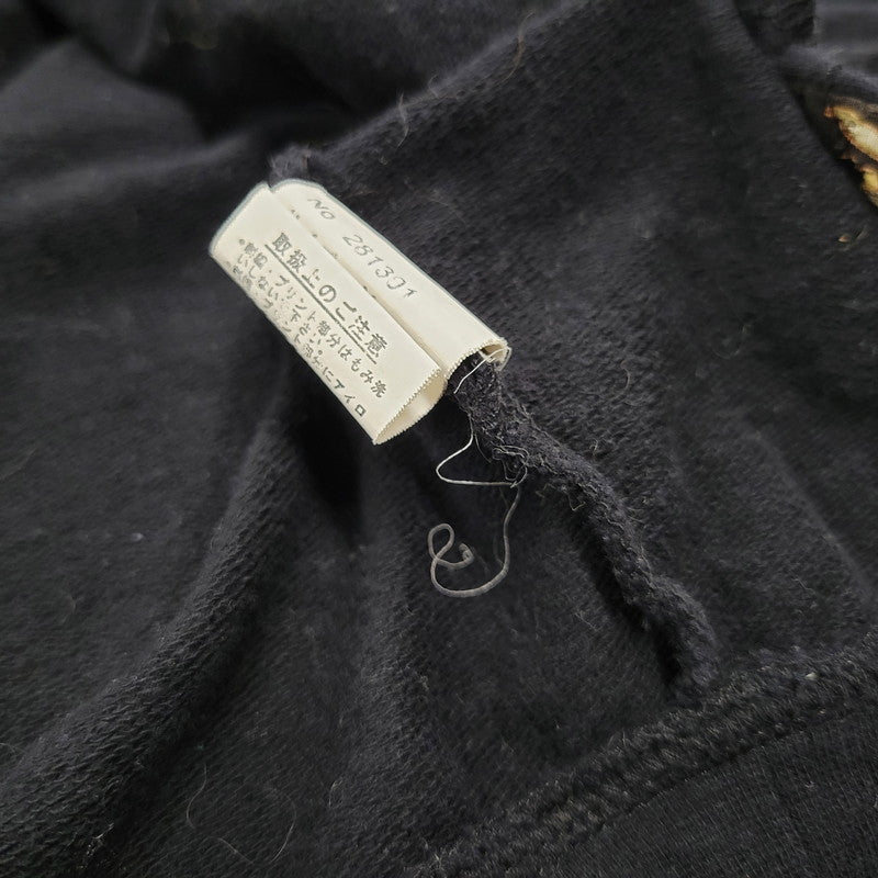 【中古品】【メンズ】 絡繰魂 ZIP UP HOODED SWEATSHIRTジップアップ フーデッド スウェットシャツ トップス パーカー 145-260302-ya-04-izu サイズ:M カラー:BLACK 万代Net店