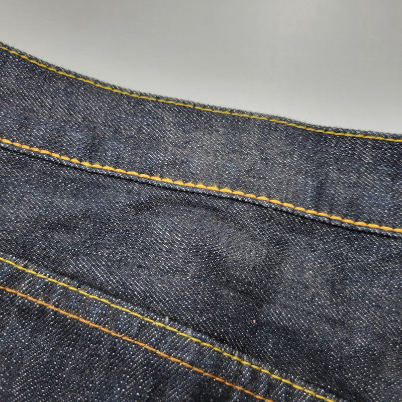 【中古品】【メンズ】 EVISU エヴィス 20TH ANNIVERSARY DENIM PANTS デニムパンツ 戒×カモメ 刺繍 ジーンズ ボトムス 156-260225-as-09-izu サイズ:40 カラー:インディゴ 万代Net店