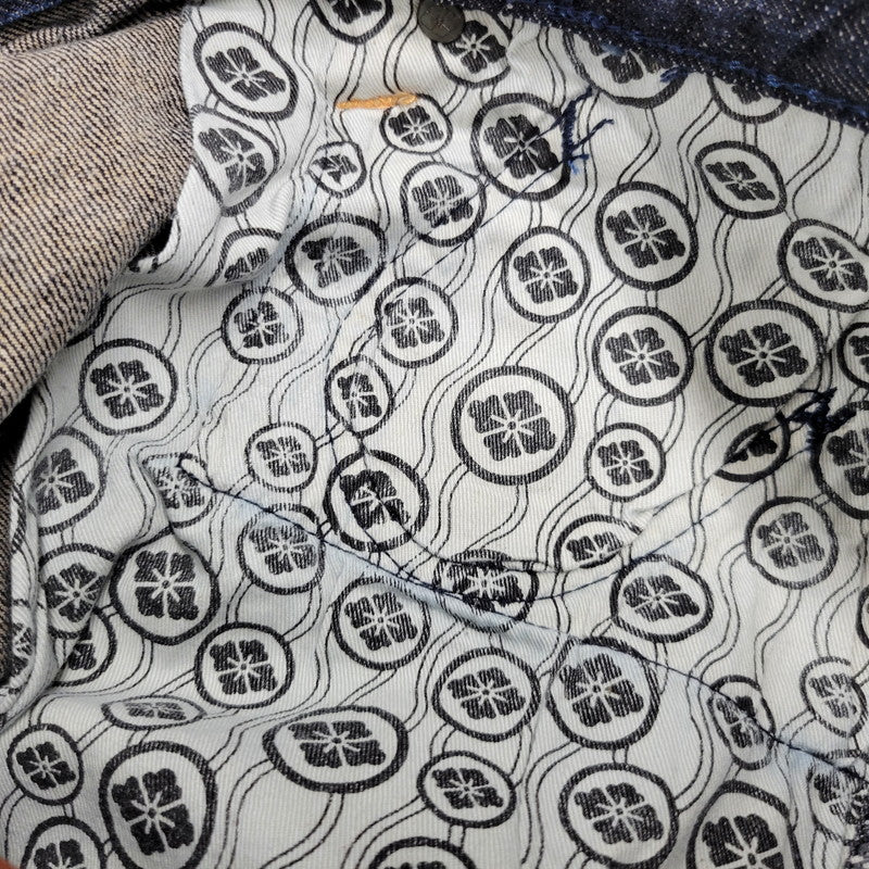 【中古品】【メンズ】 YAMANE ヤマネ PRINT DENIM PANTS C86RR プリント デニムパンツ パンダ ジーンズ ボトムス 156-260225-as-08-izu サイズ:36×33 カラー:インディゴ 万代Net店