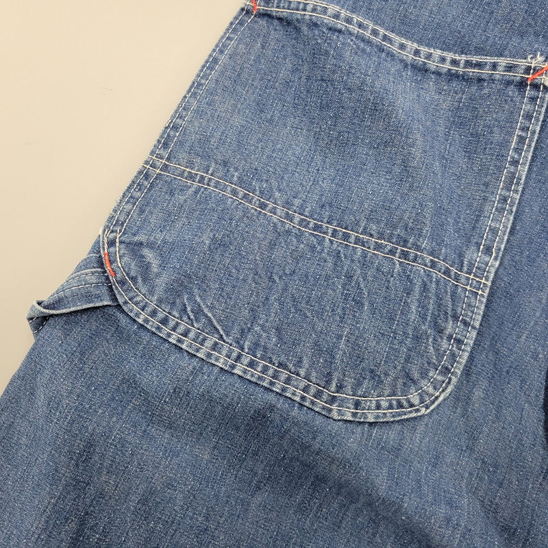【中古品】【メンズ】 BIG MAC ビッグマック DENIM OVERALL デニム オーバーオール ズボン ボトムス 146-260226-ya-02-izu サイズ:下記参照 カラー:インディゴ 万代Net店