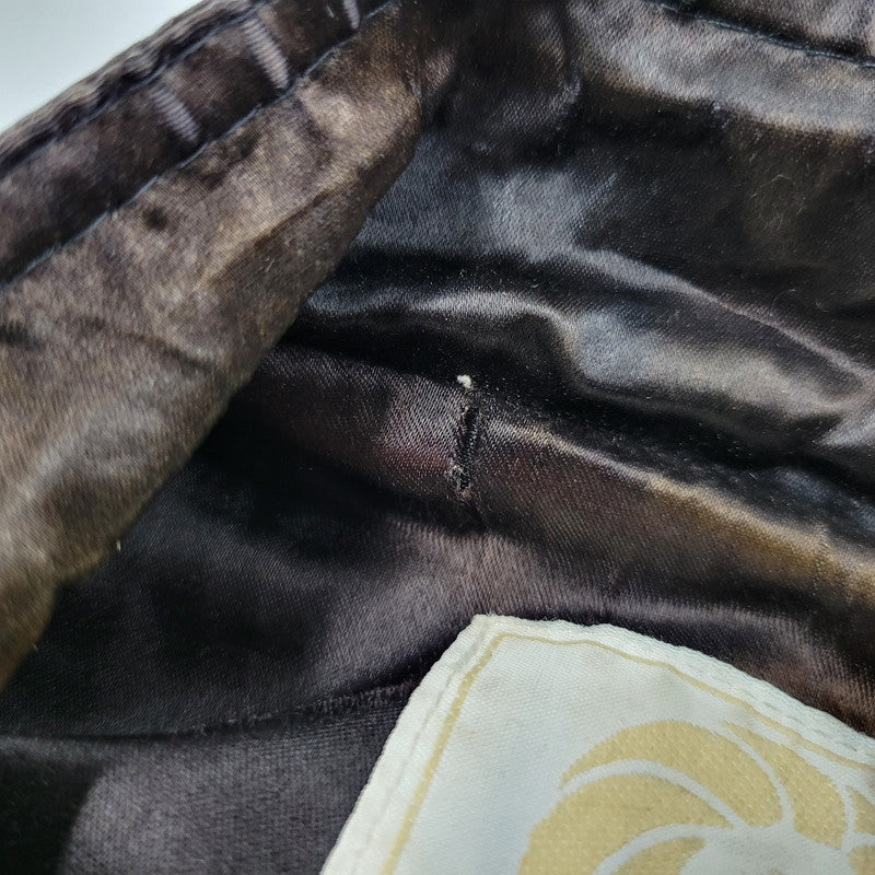 【現状渡し品】【メンズ】 MGM GRAND メトロ・ゴールドウィン・メイヤー グランド 4000 USA製 80S 刺繍 BLOUSON JACKET ブルゾン ジャケット アウター 146-260305-yn-08-izu サイズ:XXL カラー:ブラック系 万代Net店