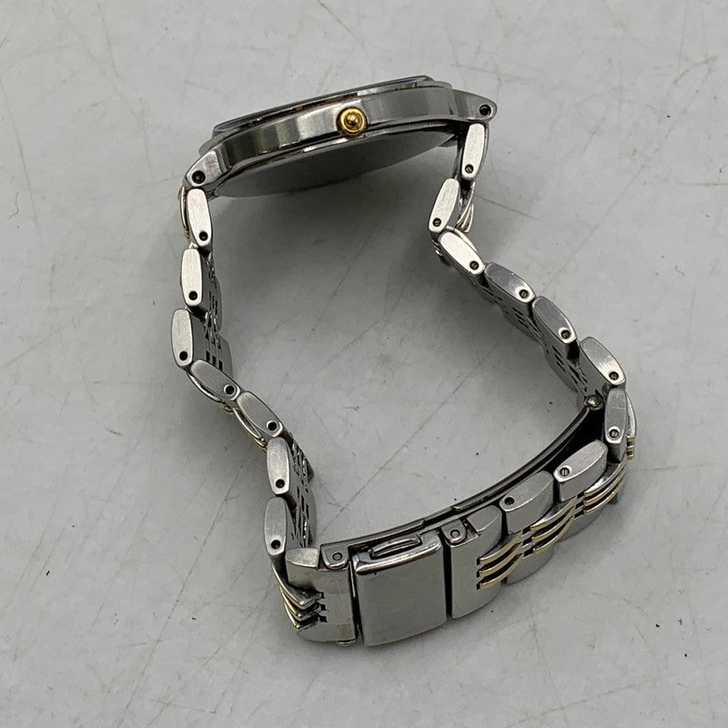 【中古品】【メンズ/レディース】 YVES SAINT LAURENT イヴ・サンローラン 5421-H10031Y ANALOG QUARTZ アナログ クォーツ 腕時計 時計 197-260603-kh-03-izu カラー:シルバー 万代Net店
