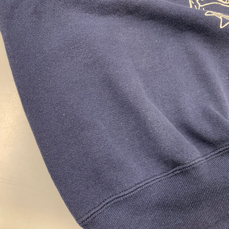 【中古品】【メンズ】 DISCUS ATHLETIC ディスカス アスレチック GEORGETOWN RAGLAN SWEAT SHIRT ジョージタウン ラグラン スウェット シャツ トップス トレーナー 146-260308-ya-03-izu サイズ:下記参照 カラー:ネイビー 万代Net店
