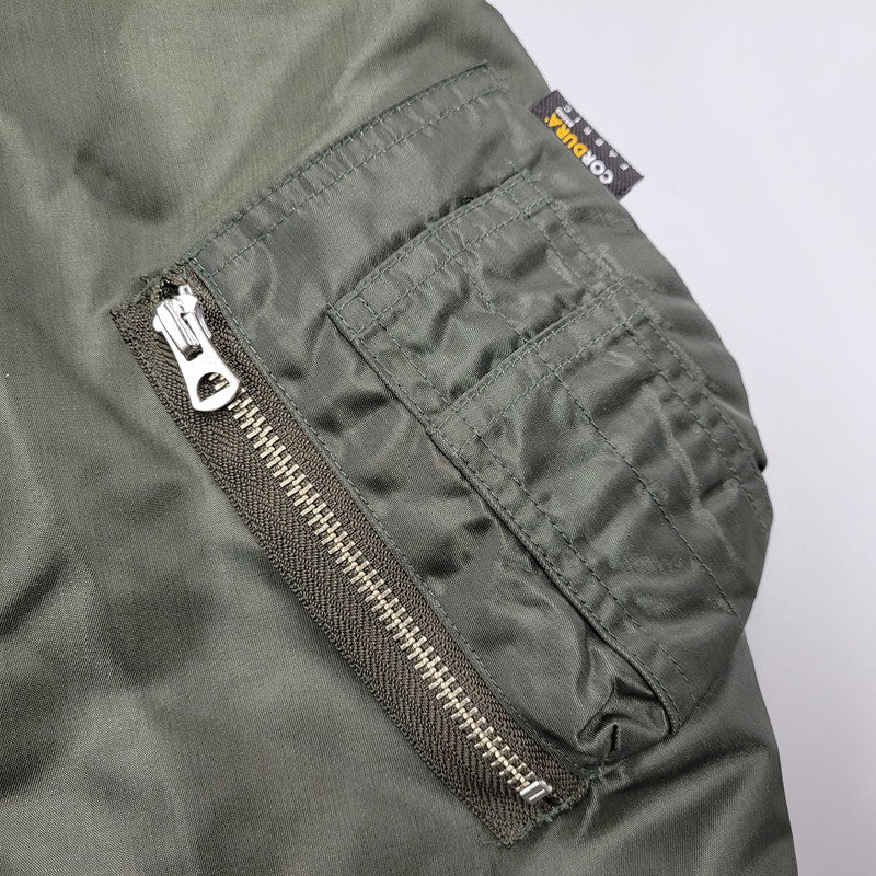 【中古品】【メンズ】 NUMBER (N)INE ナンバーナイン×STUDIOUS ステュディオス 116354001 MA-1 FLIGHT JACKET フライトジャケット アウター 140-260302-tt-09-izu サイズ:3 カラー:カーキ 万代Net店