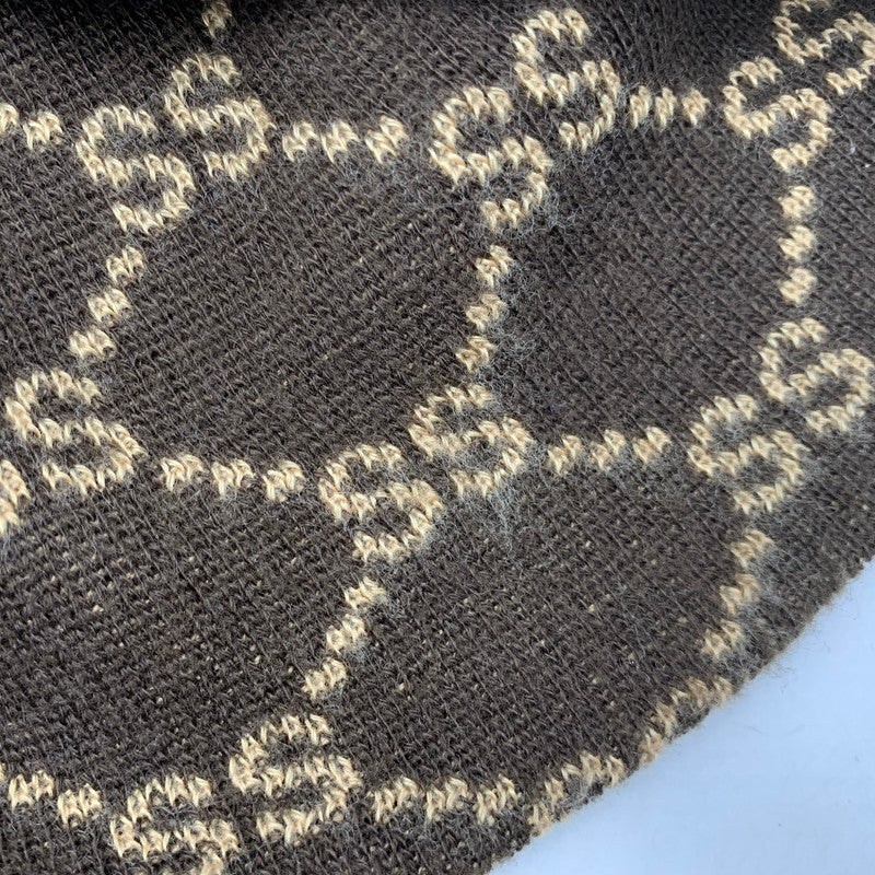 【中古品】【メンズ/レディース】 OLD STUSSY オールド ステューシー 紺タグ 90’S SS LINK BEANIE エスエス リンク ビーニー 帽子 185-260309-cs-11-izu サイズ:F カラー:ブラウン 万代Net店