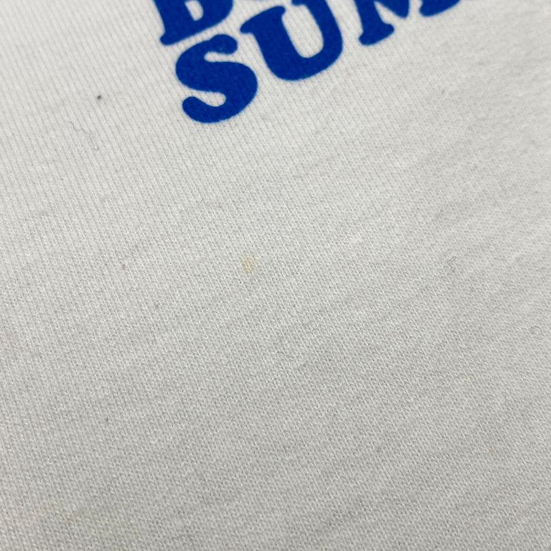 【中古品】【メンズ】 BOYS OF SUMMER ボーイズオブサマー UNDER R GRAPHIC SWEAT PULLOVER スウェット プルオーバー 長袖 トップス 142-260309-as-04-izu サイズ:L カラー:ホワイト×ブルー 万代Net店