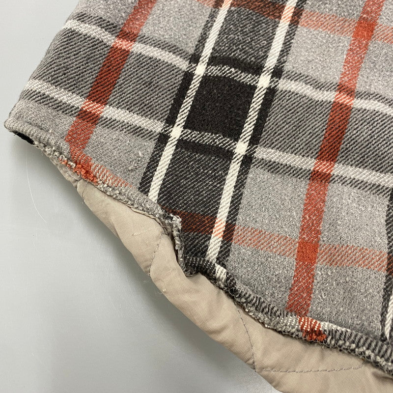 【現状渡し品】【メンズ】 三角タグ QUILTING LINER FLANNEL SHIRT キルティング ライナー フランネル シャツ トップス 146-260311-kh-03-izu サイズ:M カラー:マルチ 万代Net店