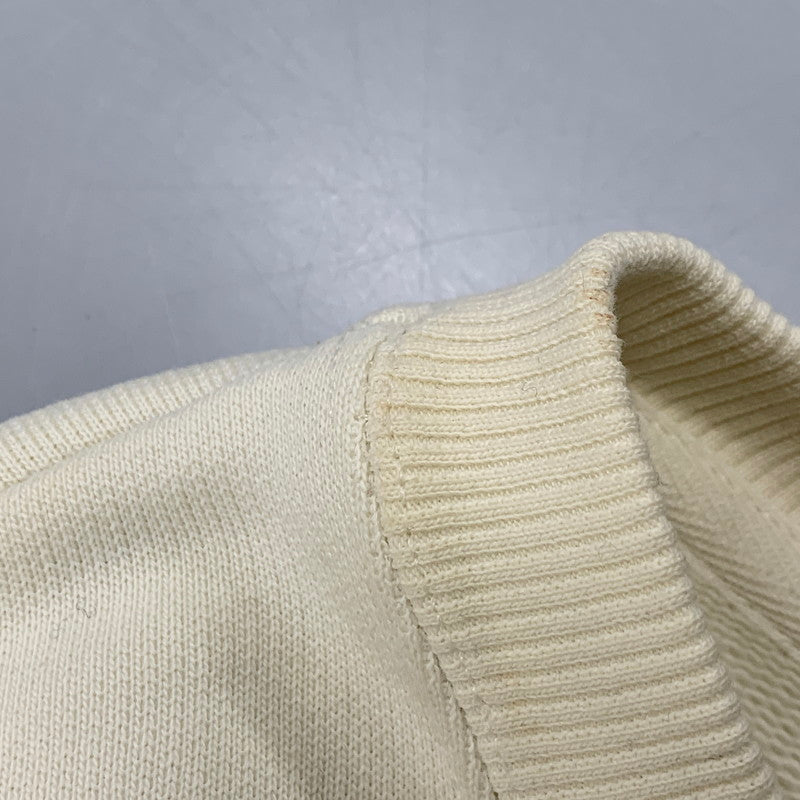【中古品】【メンズ】 ami alexandre mattiussi アミアレクサンドレマチウシ USW778.747 NATURAL COTTON AMI DE COEUR SWEATSHIRT スウェット トレーナー 141-260313-ya-12-izu サイズ:L カラー:アイボリー 万代Net店