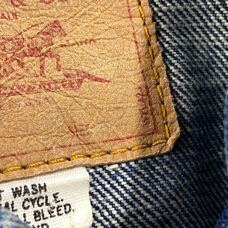 【中古品】【メンズ】 SMALL-E 4TH DENIM JACKET デニムジャケット 刻印529 不均等V ケアタグ アウター 146-260315-as-05-izu カラー:インディゴ 万代Net店