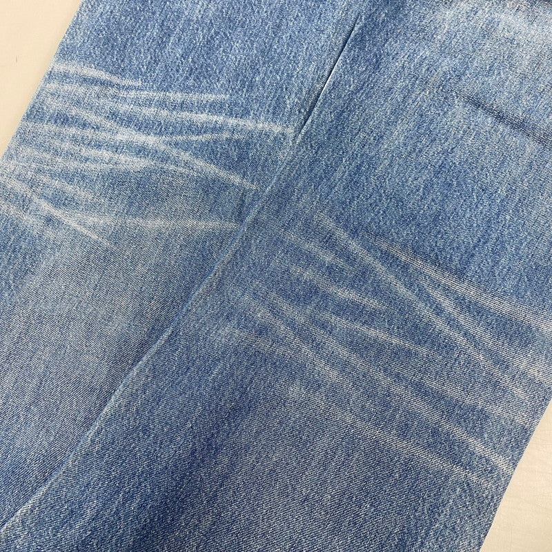 【中古品】【メンズ】 WASH 008A2 BUTTON FLY DAMAGE VIKER PANTS ボタン フライ ダメージ バイカー パンツ ボトムス 152-260319-yn-06-izu サイズ:32×32 カラー:インディゴ 万代Net店