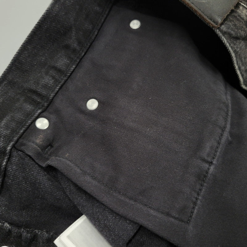 【中古品】【メンズ】 24FW DISTRESSED LOOSE FIT SELVEDGE JEAN ディストレスト ルーズ フィット セルビッジ ジーンズ ボトムス 149-260316-yn-03-izu サイズ:30 カラー:ウォッシュドブラック 万代Net店