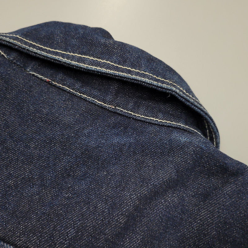 【中古品】【メンズ】 PLATINUM FUBU プラチナム フブ DENIM JACKET デニムジャケット アウター 146-260316-yn-09-izu サイズ:2XL カラー:インディゴ 万代Net店