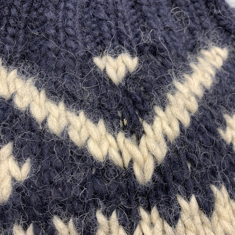 【中古品】【メンズ】 ELSPIA エルスピア WOOL HALF BUTTON KNIT ウール ハーフ ボタン ニット トップス セーター 145-260323-ya-07-izu サイズ:L カラー:NAVY 万代Net店