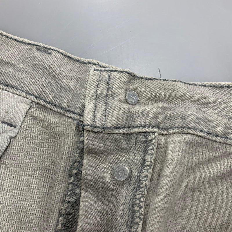 【現状渡し品】【メンズ】 LEVI’S リーバイス 501-0657 先染め GRAY DENIM PANTS グレー デニム パンツ ボトムス 157-260320-kh-01-izu サイズ:36×32 カラー:グレー 万代Net店