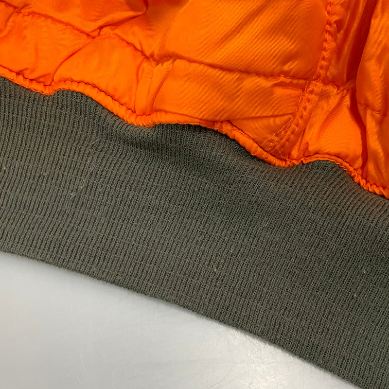 【中古品】【メンズ】 ALPHA INDUSTRIES アルファ インダストリーズ MA-1 FLIGHT JACKET フライト ジャケット アウター 146-260320-kh-07-izu サイズ:S カラー:グレー 万代Net店