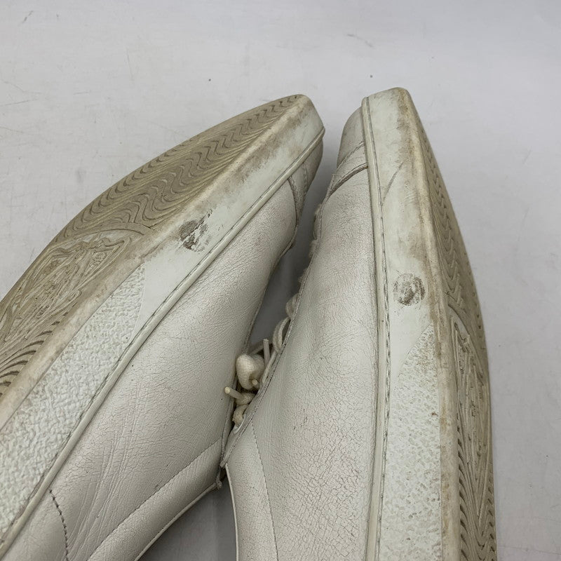 【現状渡し品】【メンズ】 386747 LOW CUT SNEAKERS ローカット スニーカー シューズ 靴 183-260324-ya-02-izu サイズ:8 カラー:ホワイト 万代Net店