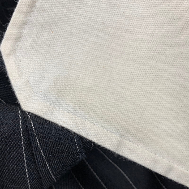 【中古品】【メンズ】 WACKO MARIA ワコマリア STRIPE SLACKS PANTS ストライプ スラックス パンツ ボトムス 153-260321-as-06-izu サイズ:XL カラー:ブラック 万代Net店