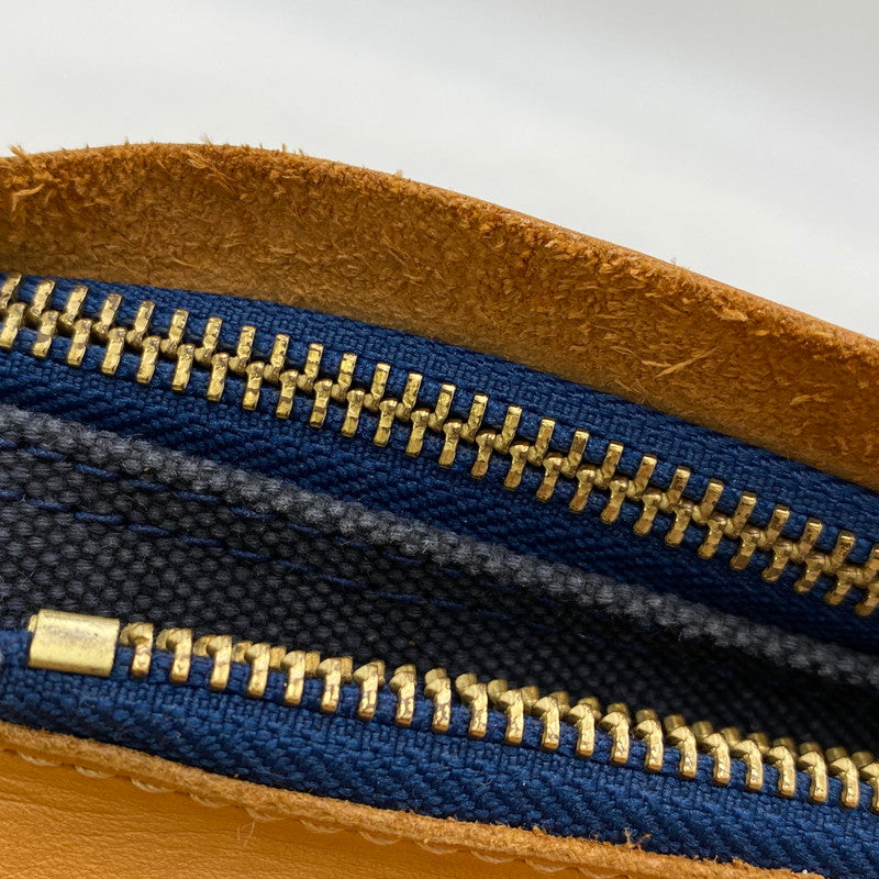 【中古品】【メンズ/レディース】 SAAD サード CANVAS SADDLE LEATHER SHOULDER BAG キャンバス サドル レザーショルダーバッグ 鞄 カバン 188-260324-ya-11-izu カラー:チャコールグレー×キャメル 万代Net店