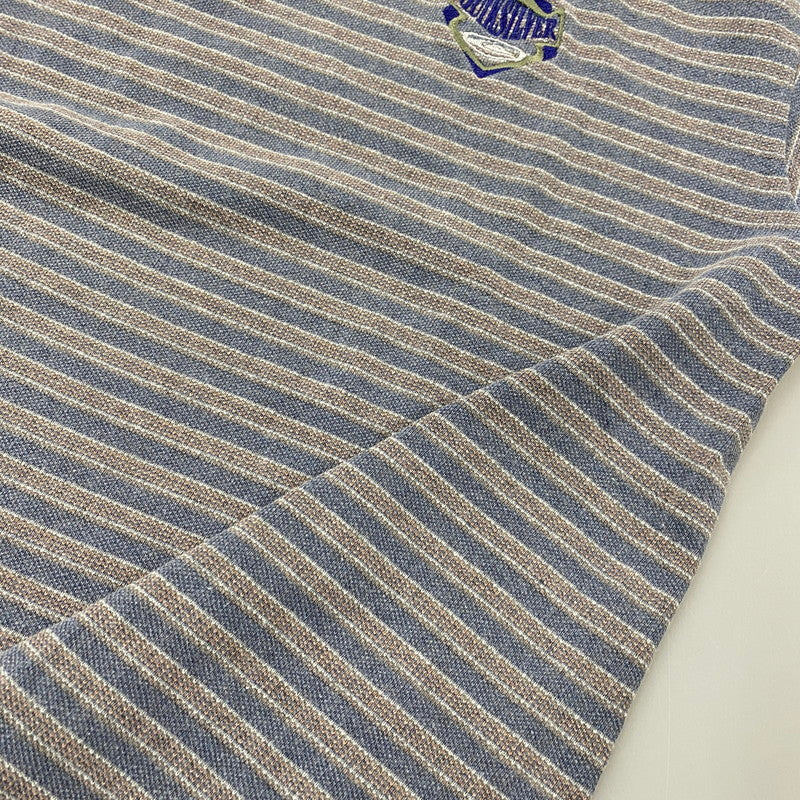 【中古品】【メンズ】 90’S USA製 BORDER SS TEE ボーダー ショートスリーブ ティー トップス 半袖 146-260330-cs-15-izu サイズ:L カラー:ブルー系 万代Net店