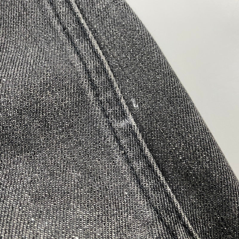 【中古品】【メンズ】 FTW エフティーダブリュー FT001052BW DOUBLE KNEE DENIM PANTS ダブル ニー デニム パンツ ボトムス ズボン 158-260330-cs-12-izu サイズ:M カラー:ブラック 万代Net店