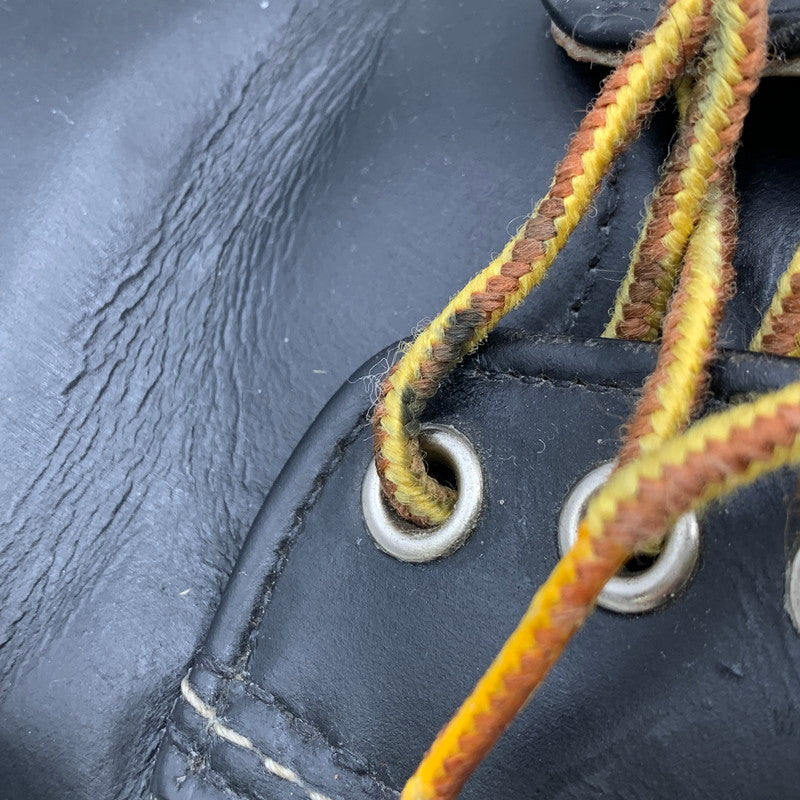 【現状渡し品】【メンズ/レディース】 8002 USA製 17年製 WORK OXFORD ROUND TOE ワーク オックスフォード ラウンド トゥ シューズ 靴 164-260328-cs-07-izu サイズ:26cm カラー:ブラック 万代Net店