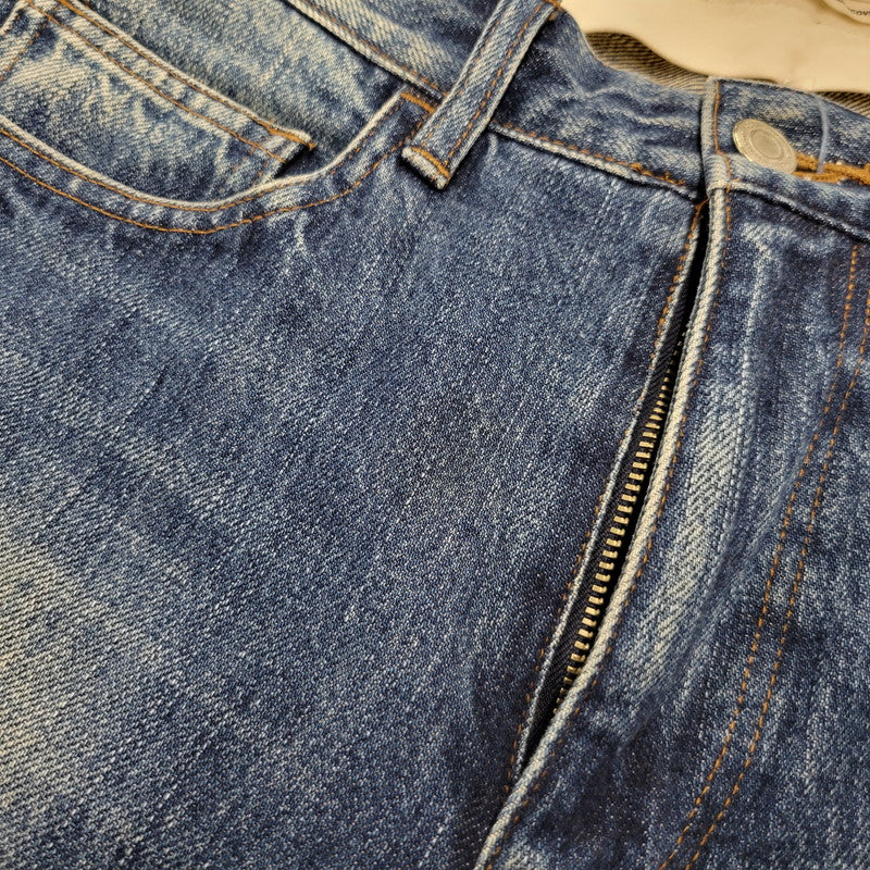 【中古品】【メンズ】 JUT4503 切替 USED DENIM PANTS ユーズド デニムパンツ ボトムス 151-260329-kh-08-izu サイズ:1 カラー:インディゴ 万代Net店