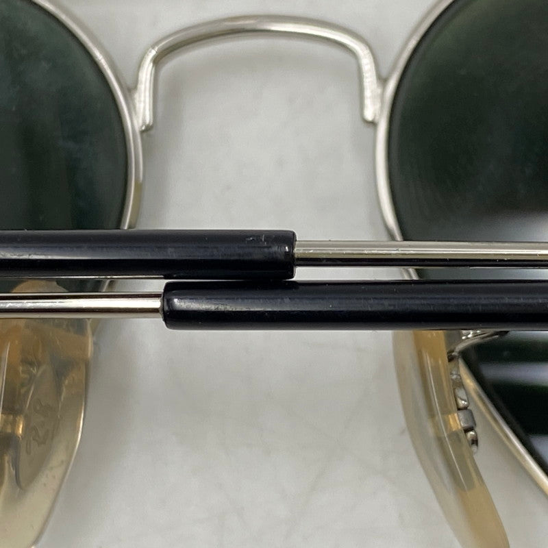 【中古品】【メンズ/レディース】 RAY-BAN レイバン RB3025 AVIATOR LARGE METAL アビエーター ラージ メタル サングラス 203-260615-cs-15-izu サイズ:58口14 カラー:シルバー×グリーン系 万代Net店