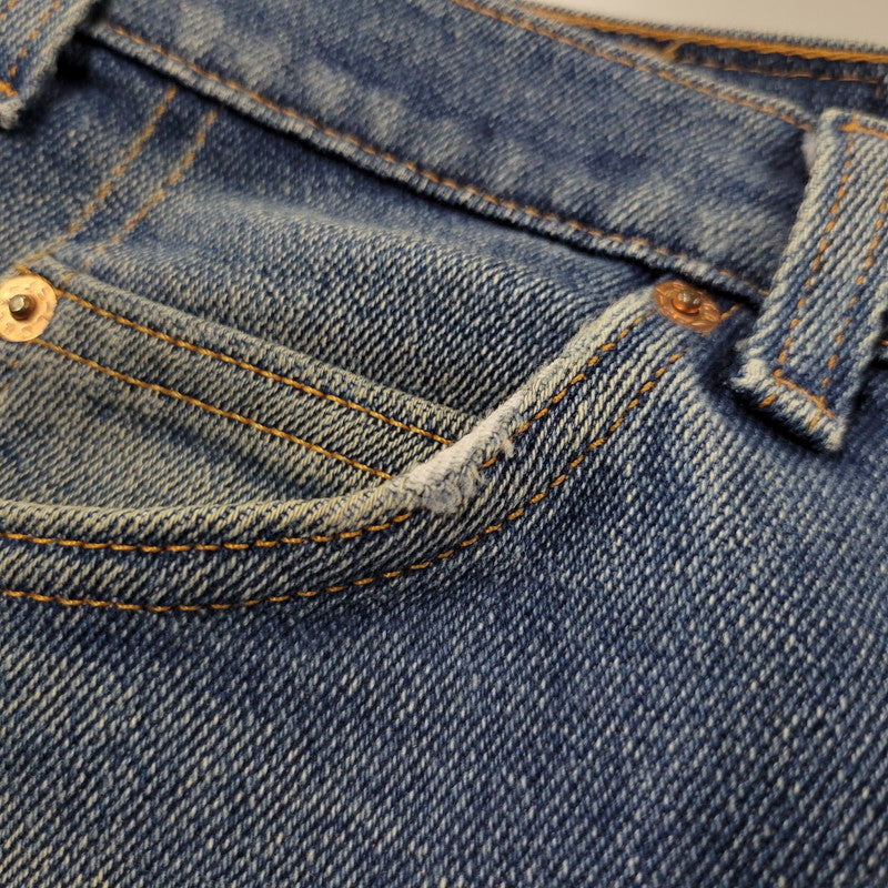 【中古品】【メンズ】 DENIM PANTS 00517-2017 デニムパンツ 刻印554 USA製 ジーンズ ボトムス 157-260330-as-11-izu サイズ:34×30 カラー:インディゴ 万代Net店