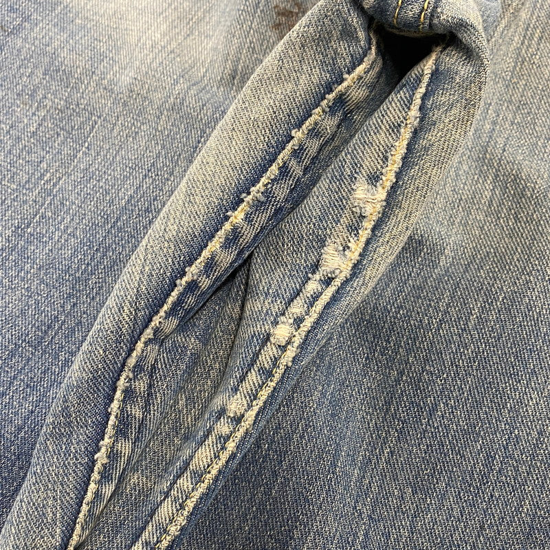【現状渡し品】【メンズ】 LEE リー サイド黒タグ 刻印7 セミオート TALON ZIP USA製 DENIM PANTS タロンジップ デニム パンツ ボトムス 157-260424-kh-05-izu サイズ:34 カラー:インディゴ 万代Net店