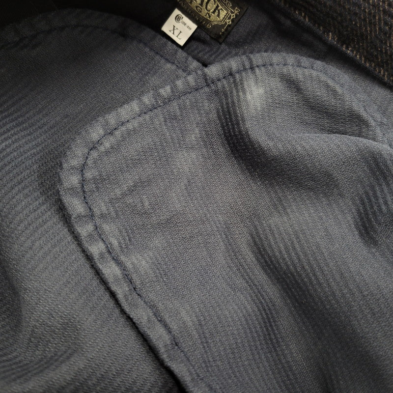 【中古品】【メンズ】 BLACK SIGN ブラックサイン BSFP-25510 RIPPLE CORD FIELD TROUSERS リプルコード フィールド トラウザース ボトムス パンツ 156-260407-kh-08-izu サイズ:XL カラー:ネイビー 万代Net店