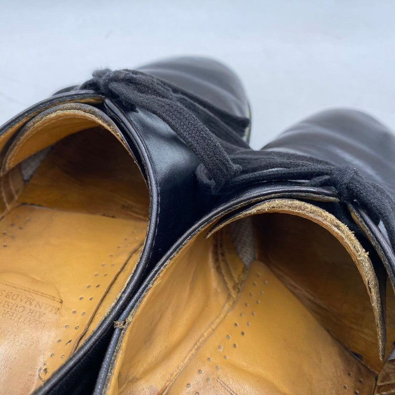【現状渡し品】【メンズ】 3EYE SHOES 1641 3 ホール シューズ イングランド製 靴 164-260405-as-09-izu サイズ:8 カラー:ブラック 万代Net店