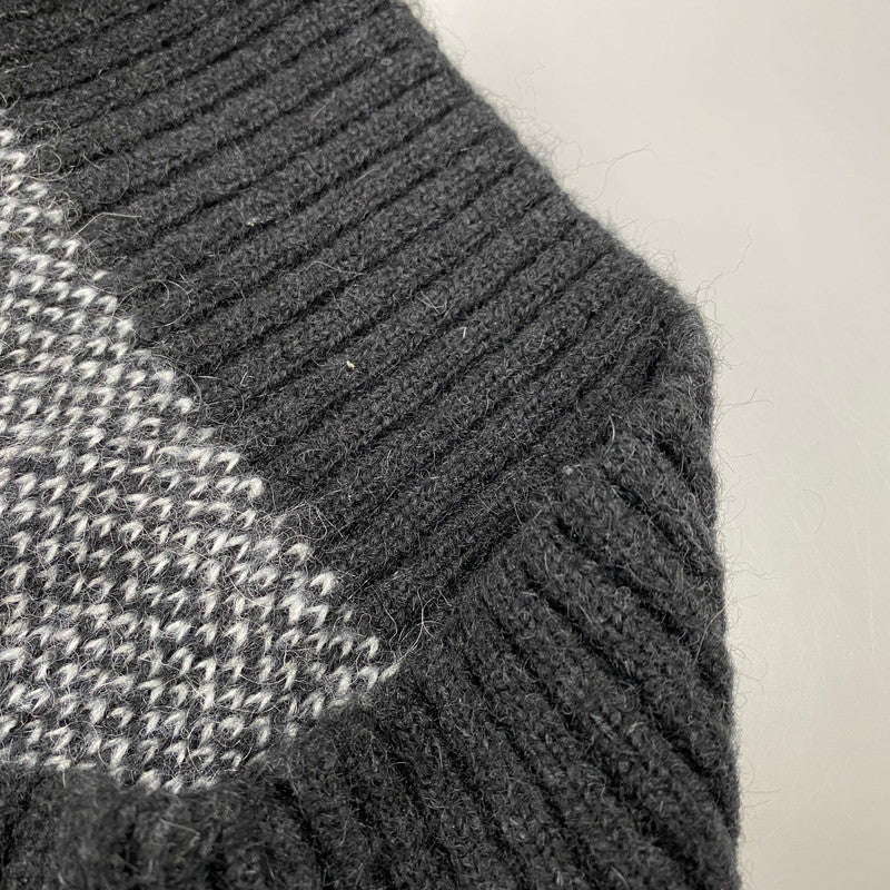 【中古品】【メンズ】 117097 DICE MOHAIR SWEATER ダイス モヘア セーター トップス 142-260412-kh-03-izu サイズ:L カラー:ブラック 万代Net店