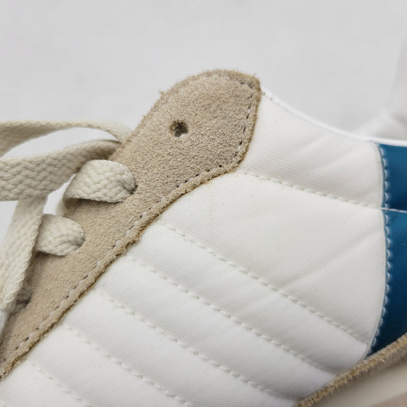 【中古品】【メンズ】 942500 BASEBL SNEAKERS ベースボール スニーカー 靴 182-260411-kh-07-izu サイズ:44 カラー:ベージュ×ホワイト 万代Net店