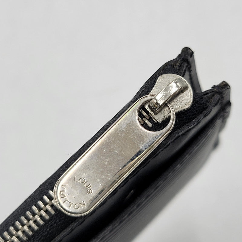 【中古品】【メンズ/レディース】 M66602 エピ ポシェット クレ NM コインケース 小銭入れ キーケース 179-260412-as-07-izu カラー:ブラック 万代Net店