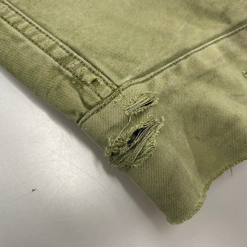 【現状渡し品】【メンズ】 US ARMY ユーエスアーミー CONMAR コンマー アルミジップ 60S M-51 FIELD JACKET フィールド ジャケット アウター 146-260418-cs-09-izu サイズ:S カラー:カーキ 万代Net店