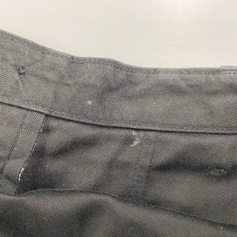 【中古品】【メンズ】 INTERIM インテリム GIZA BACK SATIN BAKER PANTS ギザ バック サテン ベイカー パンツ ボトムス 151-260424-kh-06-izu サイズ:5 カラー:ブラック 万代Net店