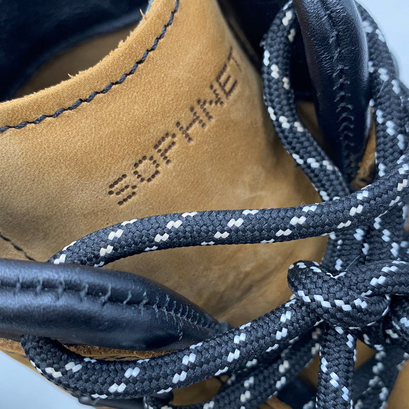 【中古品】【メンズ】 Danner ダナー × SOPHNET. ソフネット COMBAT ZIP BOOTS D611001 コンバット ジップ ブーツ シューズ 靴 164-260422-as-17-izu サイズ:9 カラー:ブラウン 万代Net店