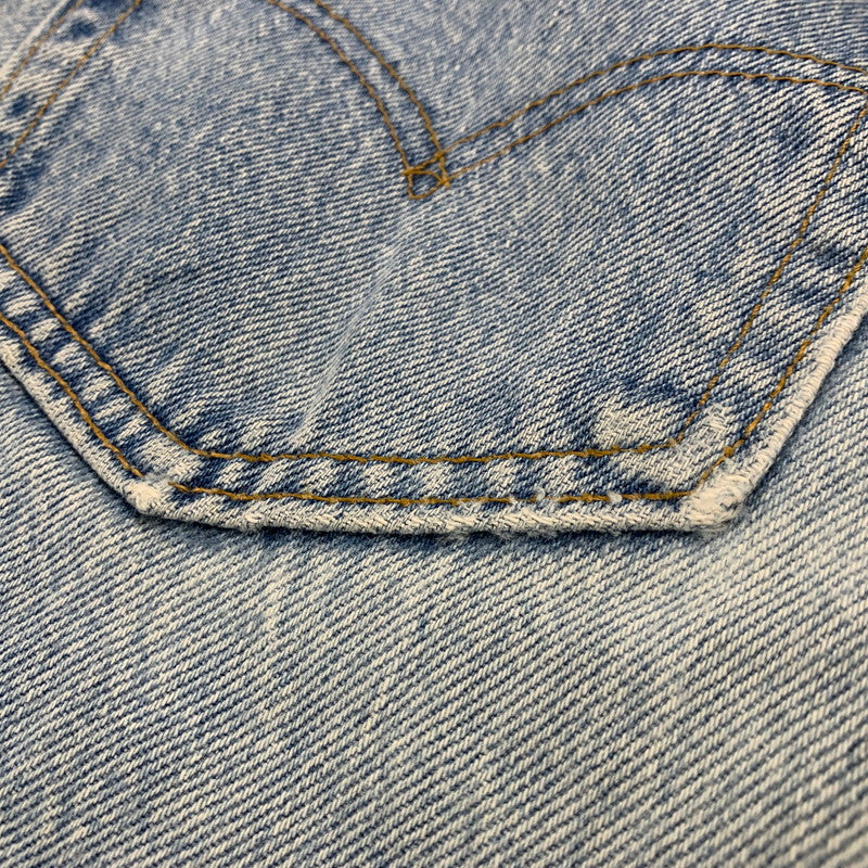 【中古品】【メンズ】 Levi's リーバイス DENIM PANTS デニムパンツ 刻印520 USA製 ジーンズ ボトムス 157-260423-as-06-izu サイズ:33×34 カラー:ライトインディゴ 万代Net店