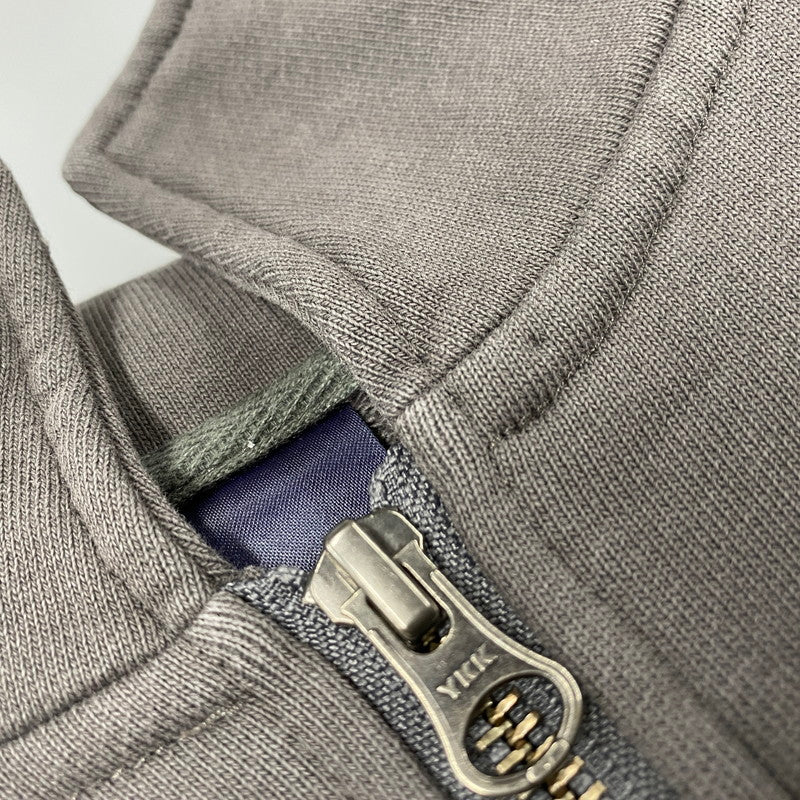 【中古品】【メンズ】 APPLEBUM アップルバム SOLID COLOR HALF ZIP SWEAT ソリッド カラー ハーフ ジップ スウェット トップス 142-260426-kh-10-izu サイズ:XL カラー:チャコール 万代Net店