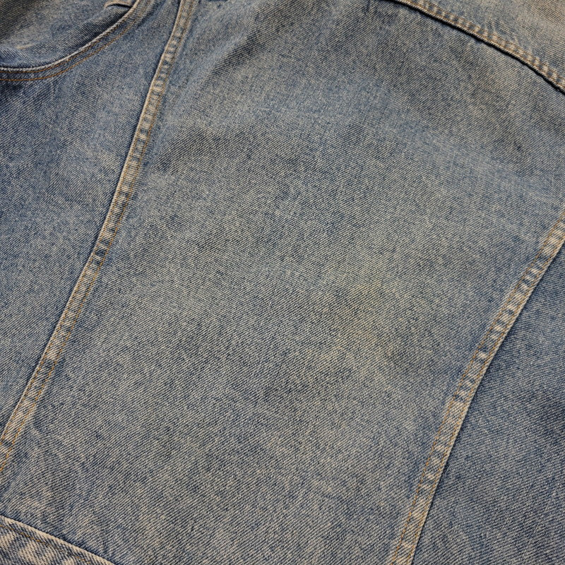 【現状渡し品】【メンズ】 Levi's リーバイス SMALL-E 4TH DENIM JACKET デニムジャケット 不均等V ケアタグ USA製 アウター 146-260512-as-10-izu カラー:インディゴ 万代Net店